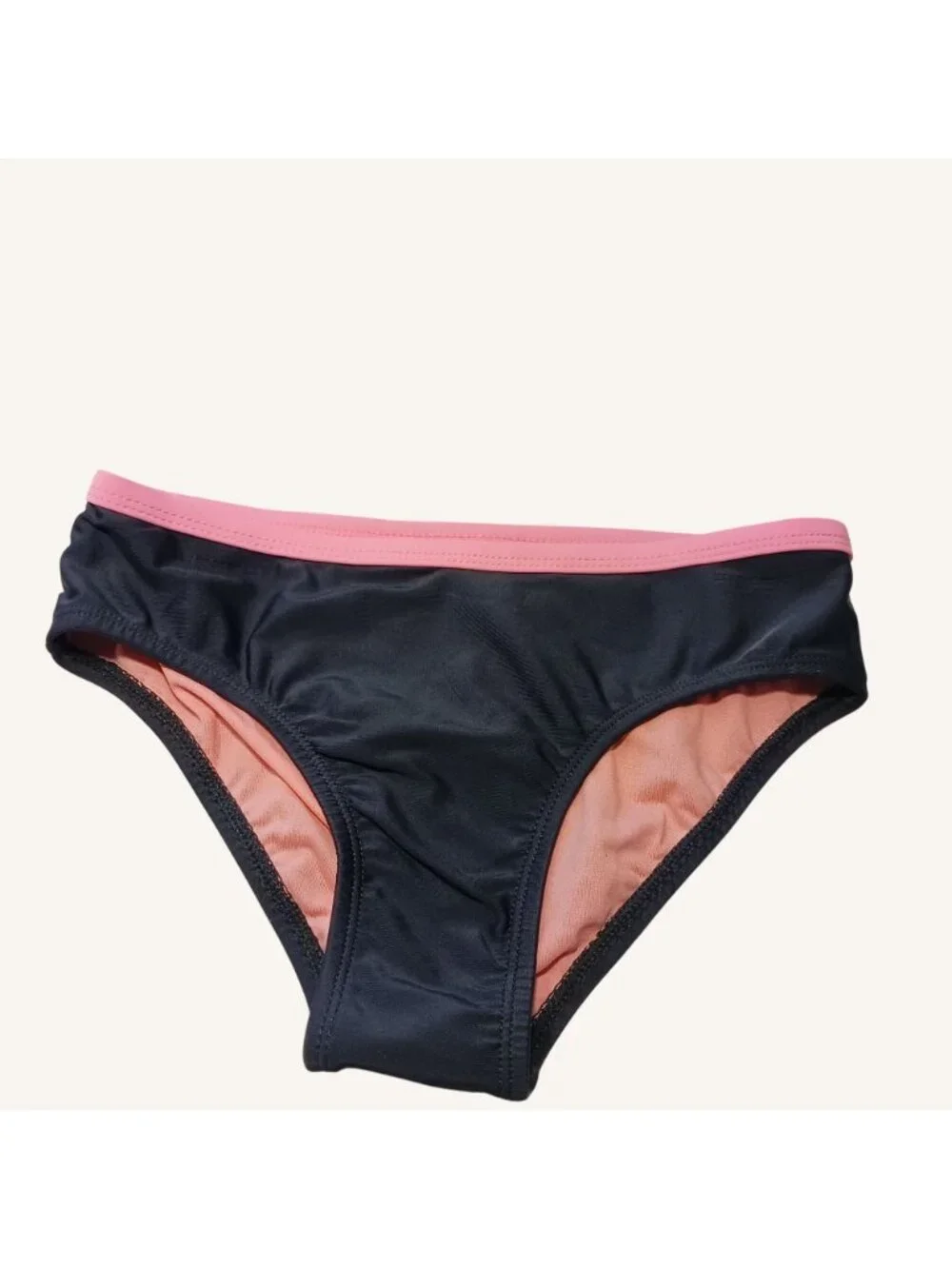 ZeroXposur Girls Swim Bottom Black & Pink Size 10 Comfortable Design